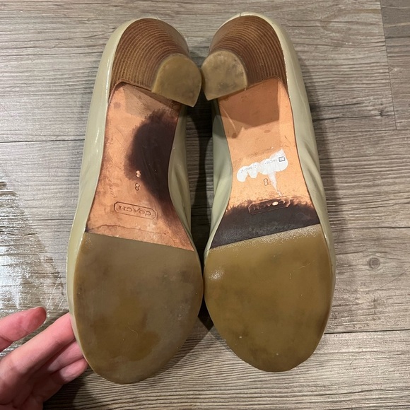 Coach Peep Top Heels - Picture 5 of 5
